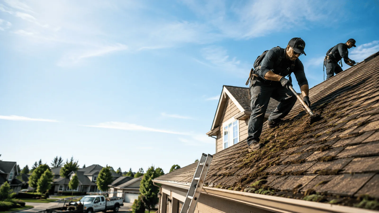 Roof Moss Removal in Saint James, LA near me